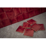 Vino Deslavado rouge - Talavera carreau rouge monochrome