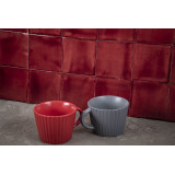Vino Deslavado rouge - Talavera carreau rouge monochrome