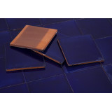 Azul Brillante - płytka jednokolorowa Talavera - 30 sztuk