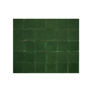 Verde Esmeralda vert - carreaux mexicains vert foncé