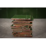 Verde Esmeralda vert - carreaux mexicains vert foncé