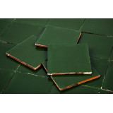 Verde Esmeralda vert - carreaux mexicains vert foncé