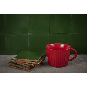 Verde Esmeralda vert - carreaux mexicains vert foncé