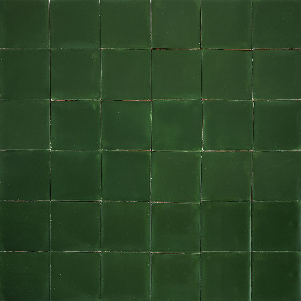 Verde Esmeralda vert - carreaux mexicains vert foncé