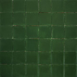 Verde Esmeralda vert - carreaux mexicains vert foncé