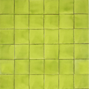 Verde Lima Deslavado citron - Talavera carreau monochrome