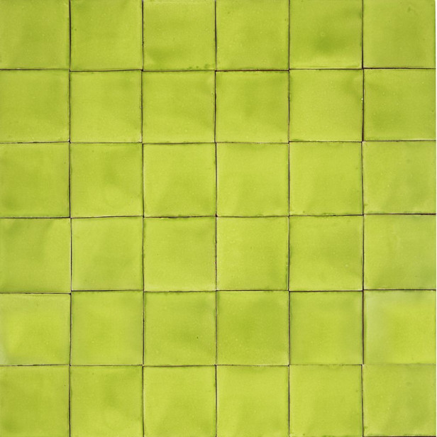 Verde Lima Deslavado citron - Talavera carreau monochrome