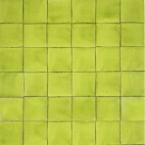 Verde Lima Deslavado citron - Talavera carreau monochrome