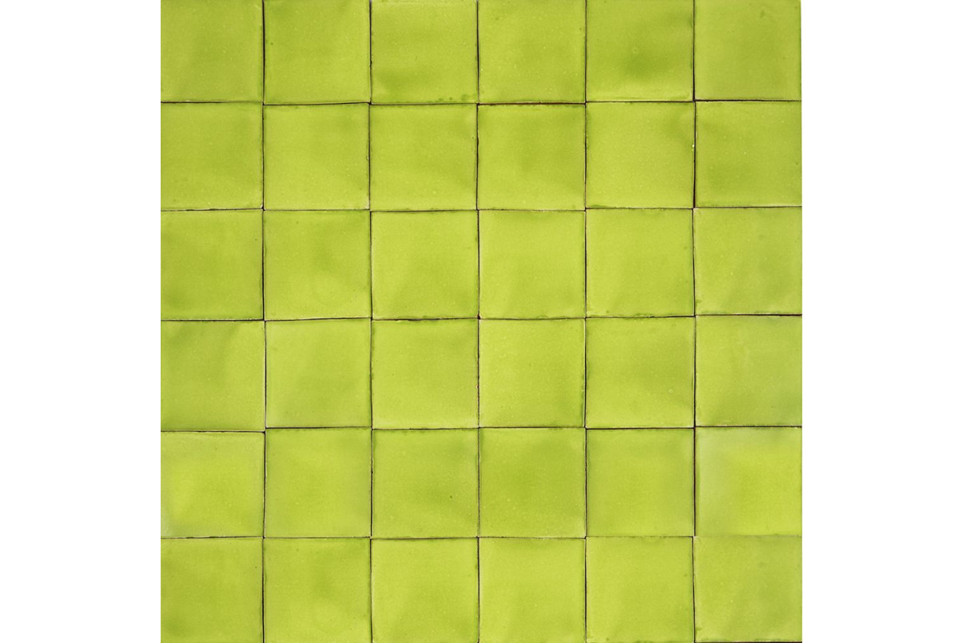 Verde Lima Deslavado citron - Talavera carreau monochrome