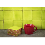 Verde Lima Deslavado citron - Talavera carreau monochrome