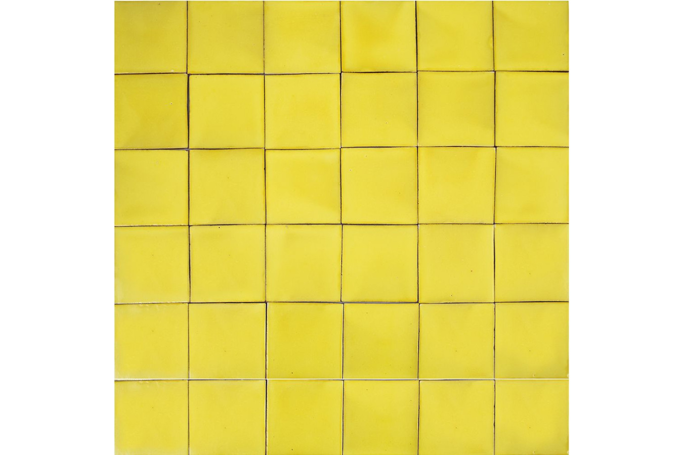 Ceramico Deslavado jaune - Talavera carreau monochrome