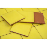 Ceramico Deslavado jaune - Talavera carreau monochrome