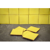 Ceramico Deslavado jaune - Talavera carreau monochrome