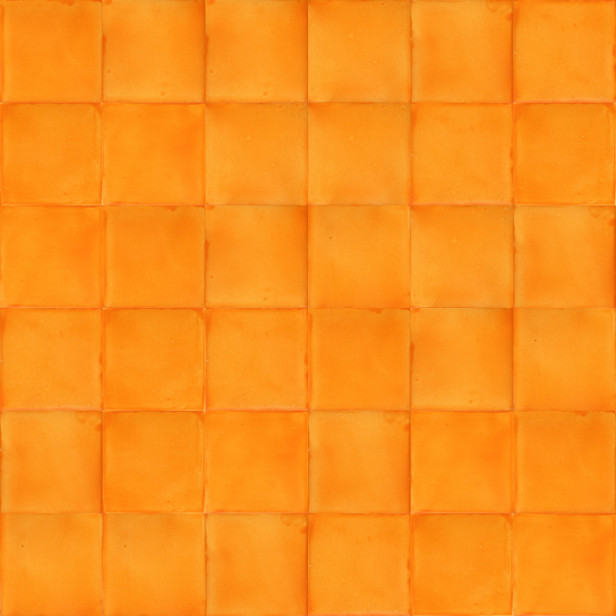 Mostaza Deslavado orange - carreaux unis