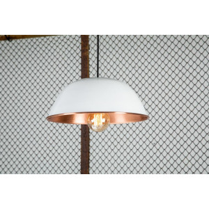 Minimalista - ręcznie wykonany miedziany klosz lampy