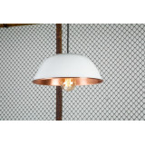 Minimalista - ręcznie wykonany miedziany klosz lampy
