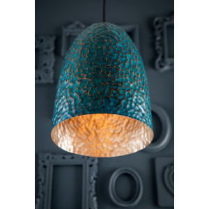 Ramon Verde - podłużna lampa miedziana