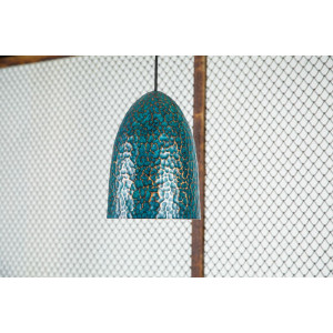 Ramon Verde - podłużna lampa miedziana
