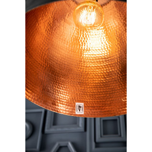 Chupete - meksykańska lampa miedziana