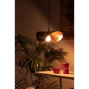 Papa chica - lampa miedziana podłużna