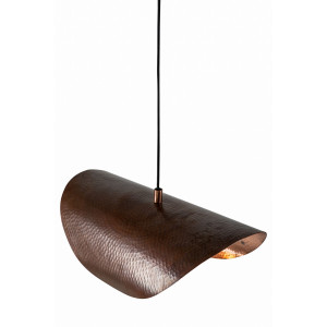 Papa chica - lampa miedziana podłużna