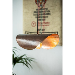 Papa chica - lampa miedziana podłużna