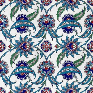 Kelebek - płytki ścienne iznik