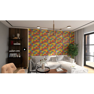 Catrinas - pop art płytki Talavera - 30 sztuk