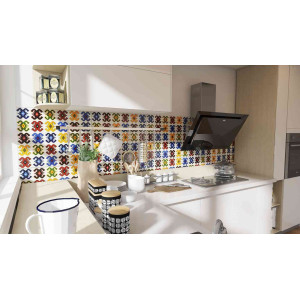 Hucul -  patchwork z płytek ceramicznych - 30 sztuk