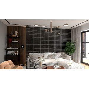 Negro noir - carreaux monochromes Talavera