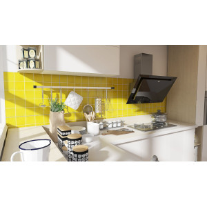 Ceramico Deslavado jaune - Talavera carreau monochrome