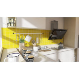 Ceramico Deslavado jaune - Talavera carreau monochrome