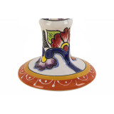 Candelero - meksykański ceramiczny świecznik