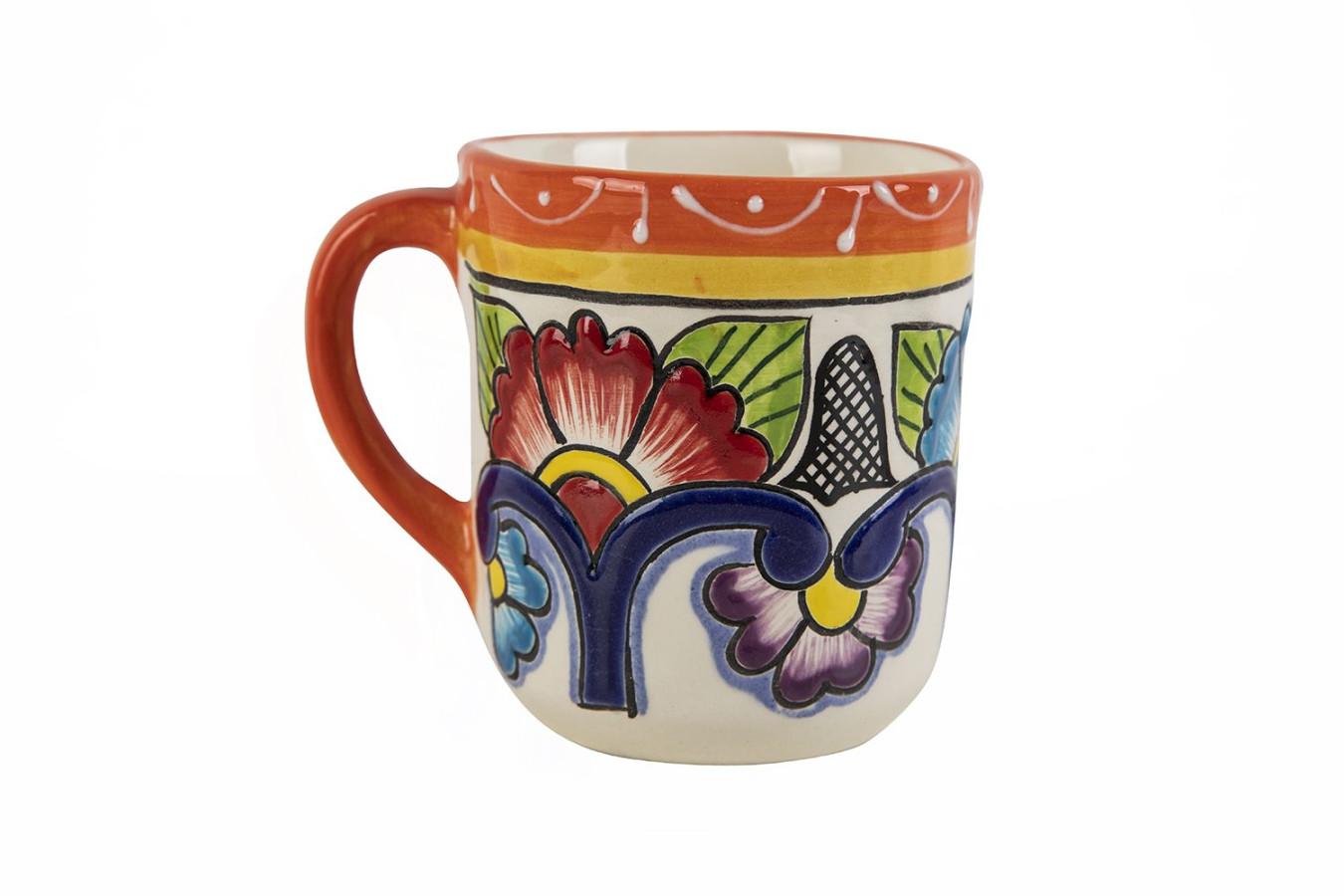 Kubek kafetri - kubek ceramiczny, ręcznie robiony