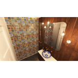 Colorido  - wielobarwny meksykański patchwork - 30 sztuk