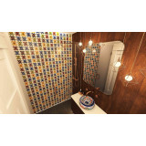 Hucul -  patchwork z płytek ceramicznych - 30 sztuk