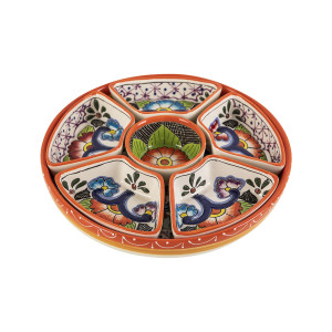 Botanero - 7 częsciowy ceramiczny półmisek na przekąski