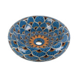 Azura Prima - lavabo en céramique avec relief