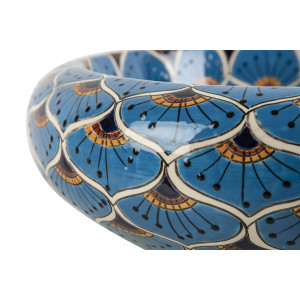Azura Prima - lavabo en céramique avec relief