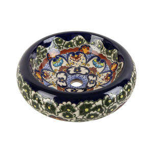 Juanetta Prima - Umywalka ceramiczna z wypukłym wzorem