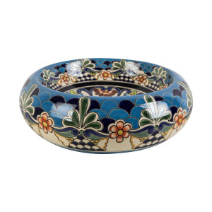 La Reina Prima - Ceramiczna umywalka zdobiona z reliefem