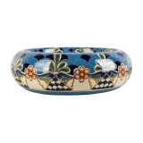 La Reina Prima - Ceramiczna umywalka zdobiona z reliefem