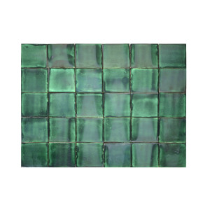 Verde Deslavado émeraude - carreaux monochromes Talavera