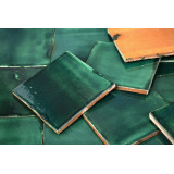 Verde Deslavado émeraude - carreaux monochromes Talavera