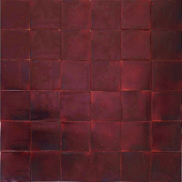 Vino cherry - Talavera carreaux unicolores - 90 pcs.