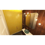 Ceramico Deslavado jaune - Talavera carreau monochrome