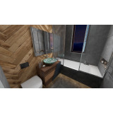 Baila - Lavabo vert Talavera