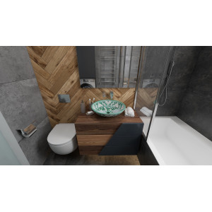 Baila - Lavabo vert Talavera