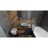 Baila - Lavabo vert Talavera