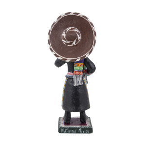 Cantante - Figurka piosenkarz, rękodzieło z gliny wys. 19 cm